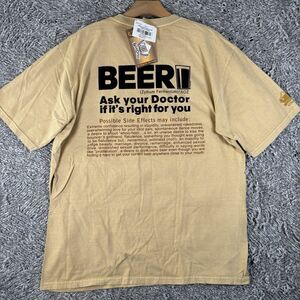 Crazy Shirts Hawaii Beer Dyed T-Shirt Men’s Large Short Sleeve New With Tags